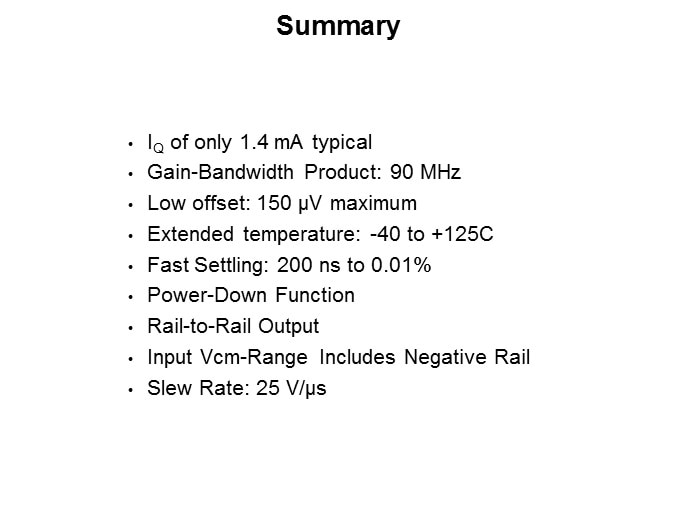 Image of Microchip's MCP6D11 Fully Differential Slide 10