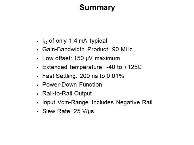 Image of Microchip's MCP6D11 Fully Differential Slide 10