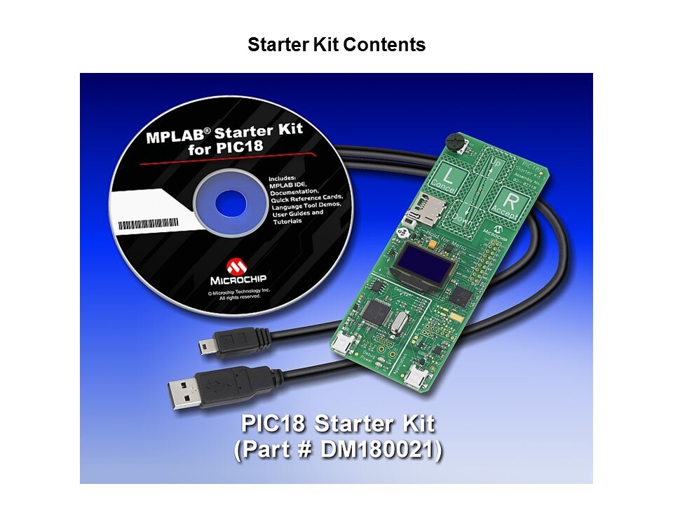 PIC18F MPLAB Starter Kit Slide 2