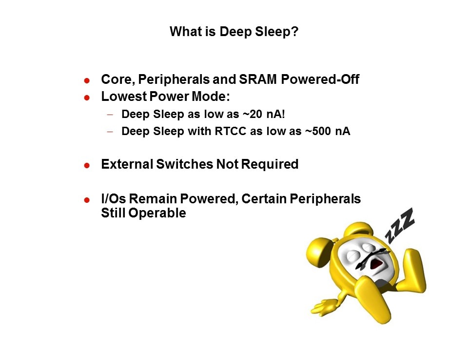 XLP Deep Sleep Mode Slide 3