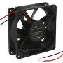 Fan DC 12V 80x25 3100RPM Flange