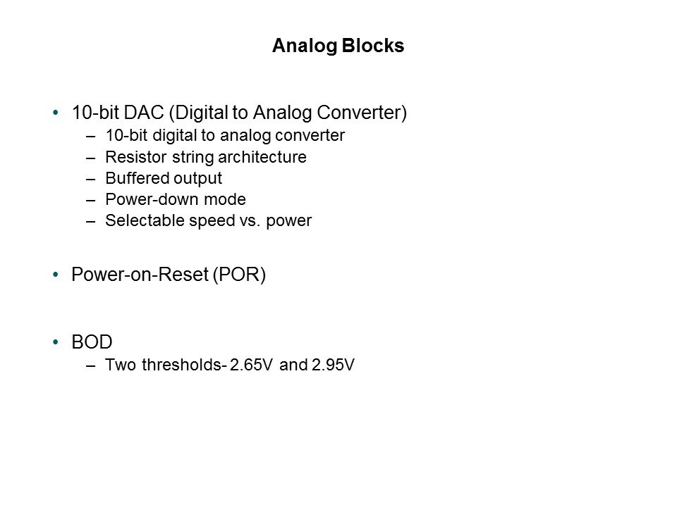 LPC1700 Microcontroller Slide 46