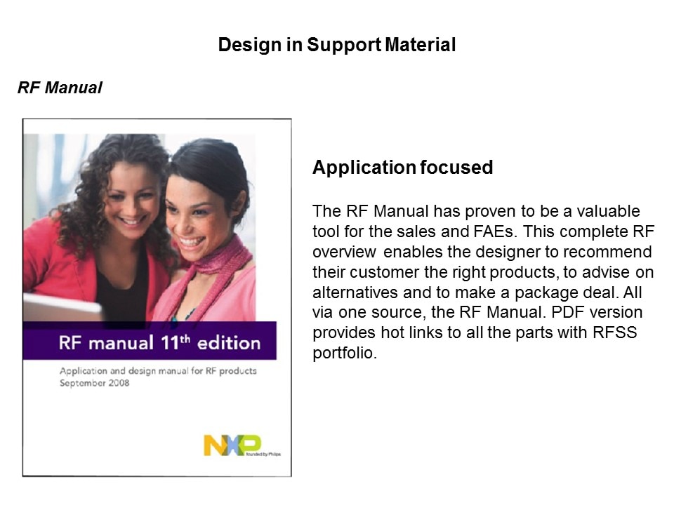 RF Small Signal Products Part 2 Slide 31