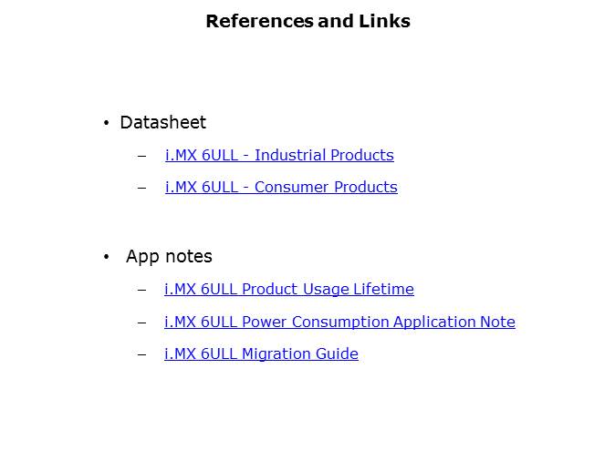 i.MX 6ULL Application Processor Slide 11