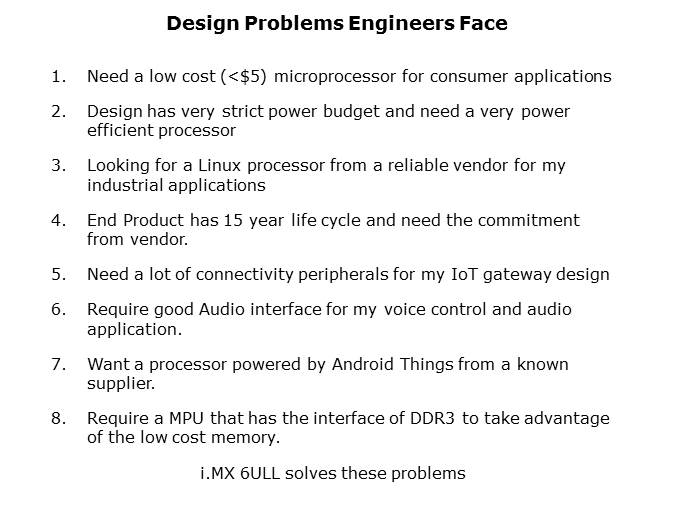 i.MX 6ULL Application Processor Slide 2