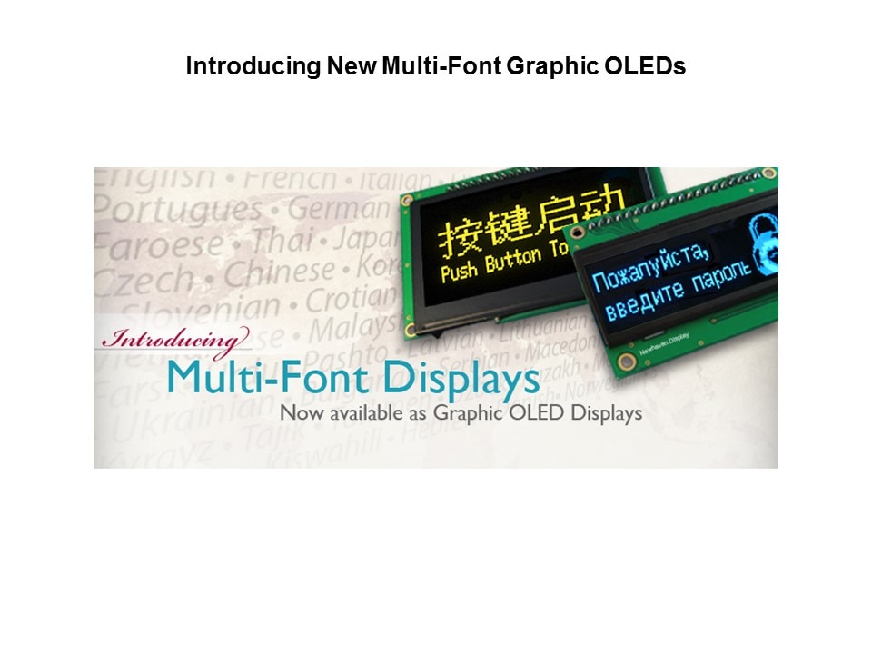 Multi-Font Displays Slide 7