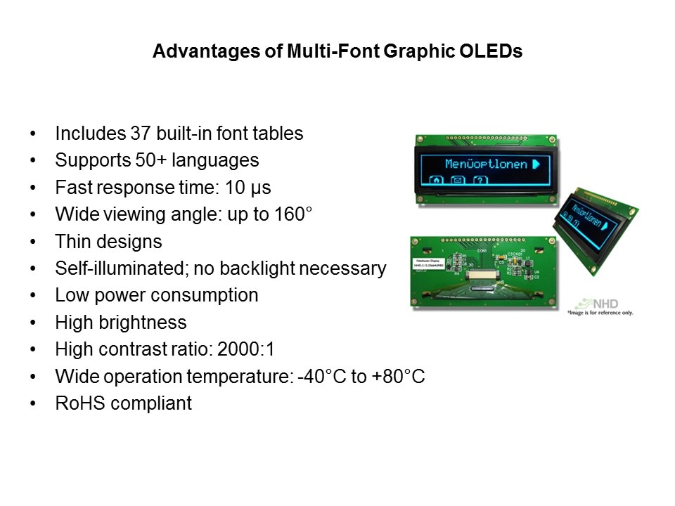 Multi-Font Displays Slide 9