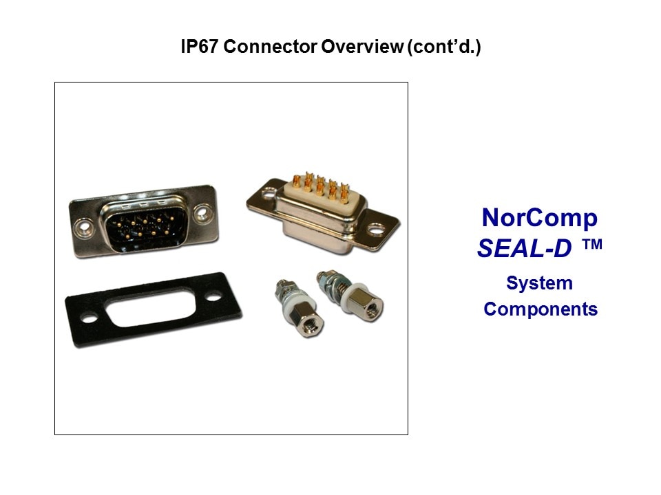 SEAL-D IP67 Connectors Slide 5