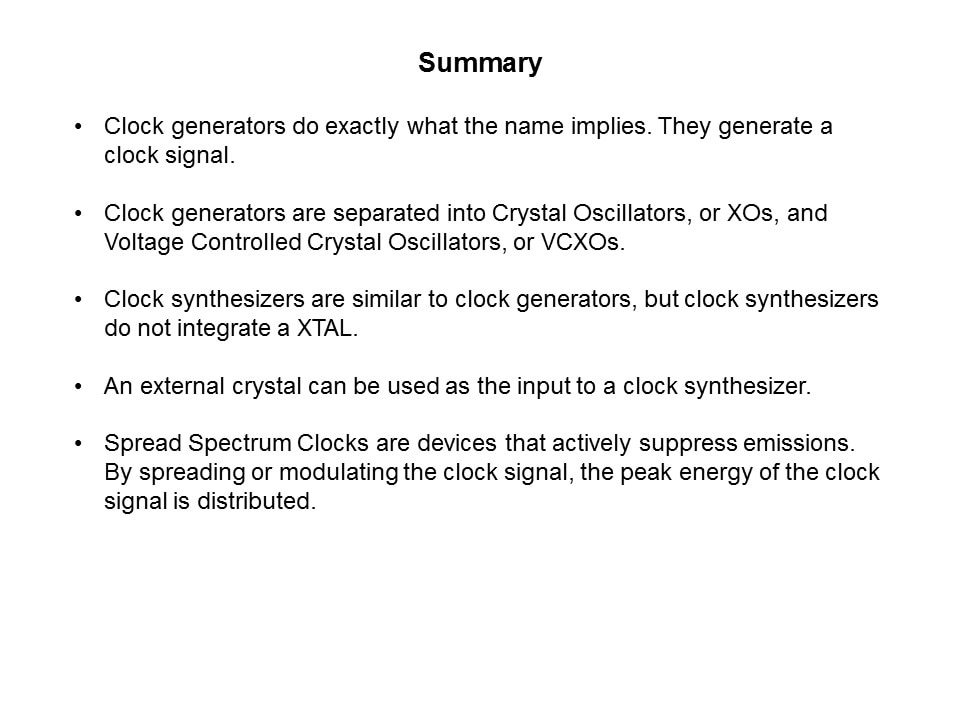 Clock and Data Distribution Products Part 2 Slide 38