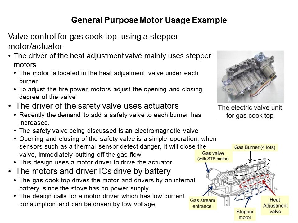 General Purpose Motor Drivers in 3-15 Volt Range Slide 16