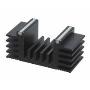 Heatsink Power Dual Black TO-220