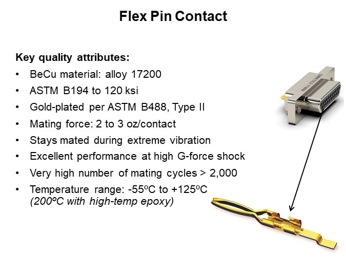 Flex Pin Contact