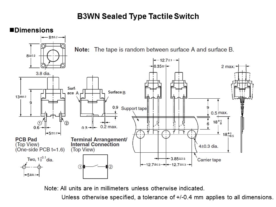 B3WN Sealed Tactile Switch Slide 4