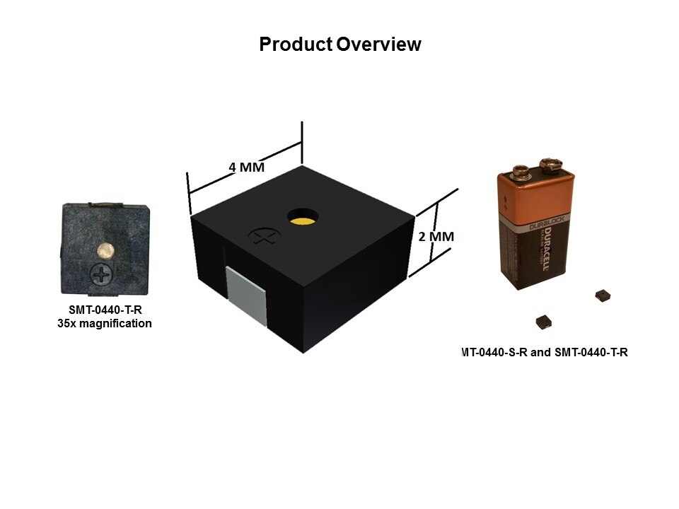 SMT-0440 Series Surface Mount Transducers Slide 2