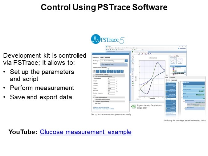 Control Using PSTrace Software