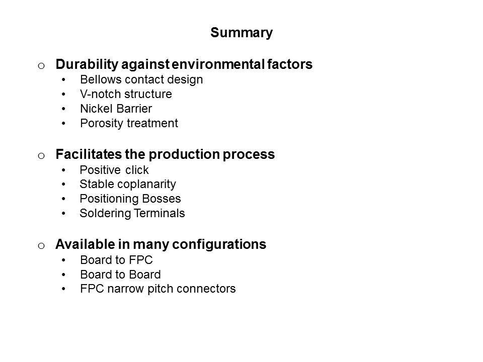 Tough Contact Connectors Slide 14