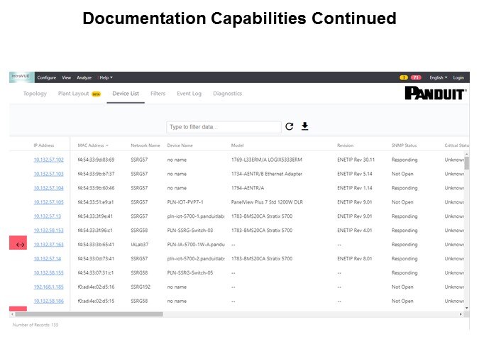 Panduit IntraVUE® Network Documentation and Monitoring - Slide6