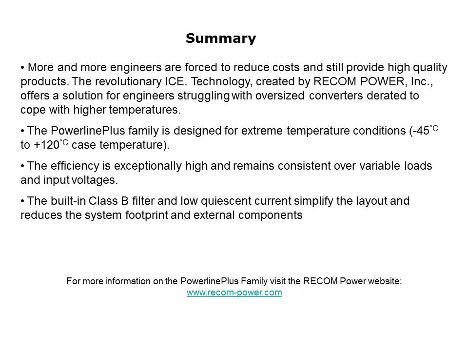 DC-DC Converters in High Temperature Environments Slide 11