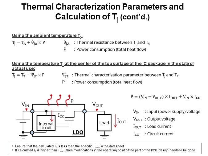 Thermal Characterization Parameters and Calculation of Tj (cont’d.)2