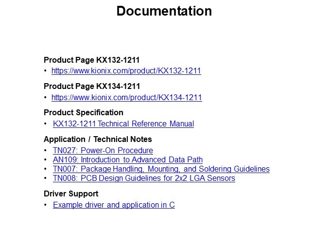 Documentation