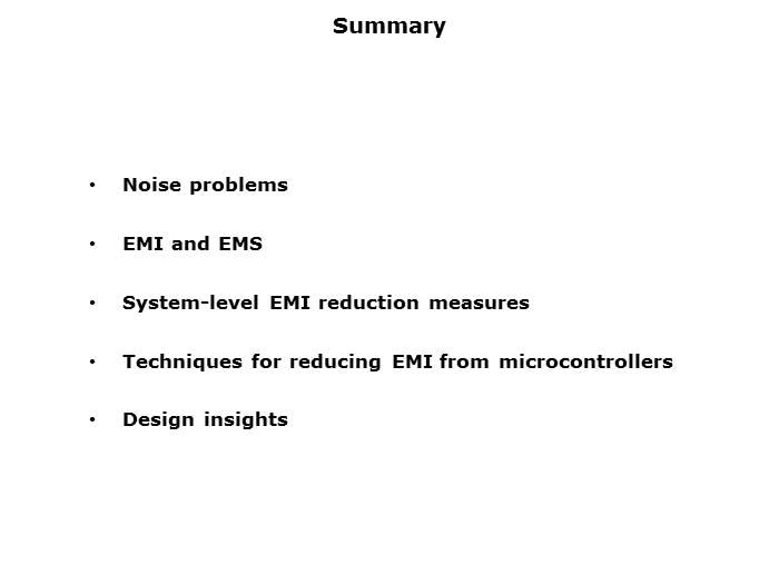 Electromagnetic Noise Reduction Slide 70