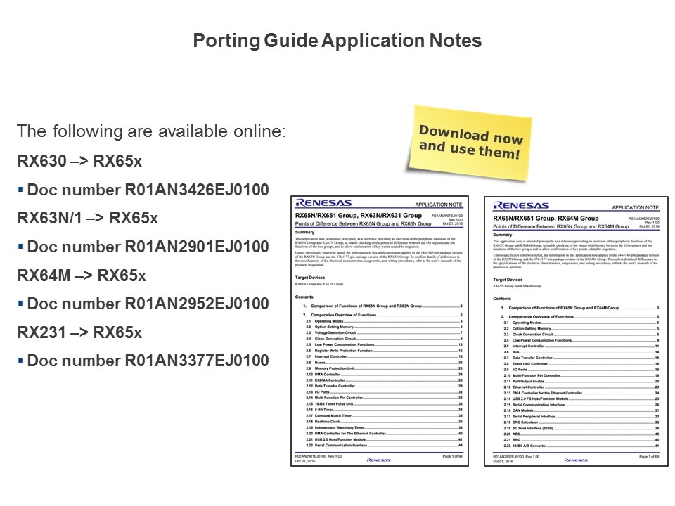 porting guide