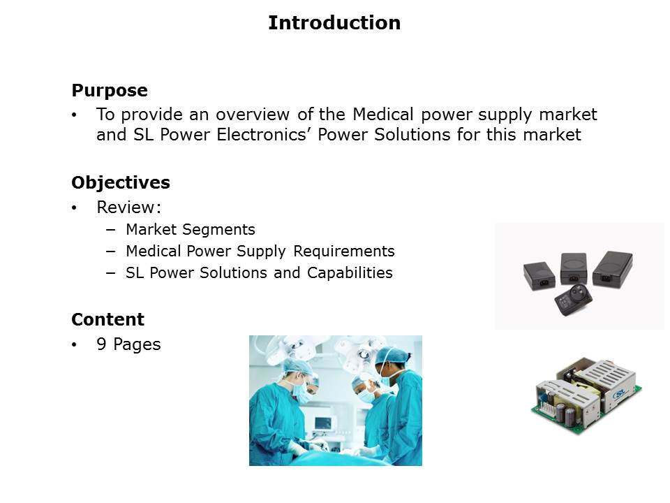 Medical Power Supply Market Slide 1