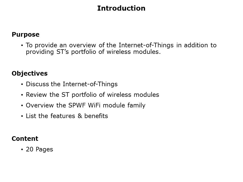 Wireless Modules Slide 1