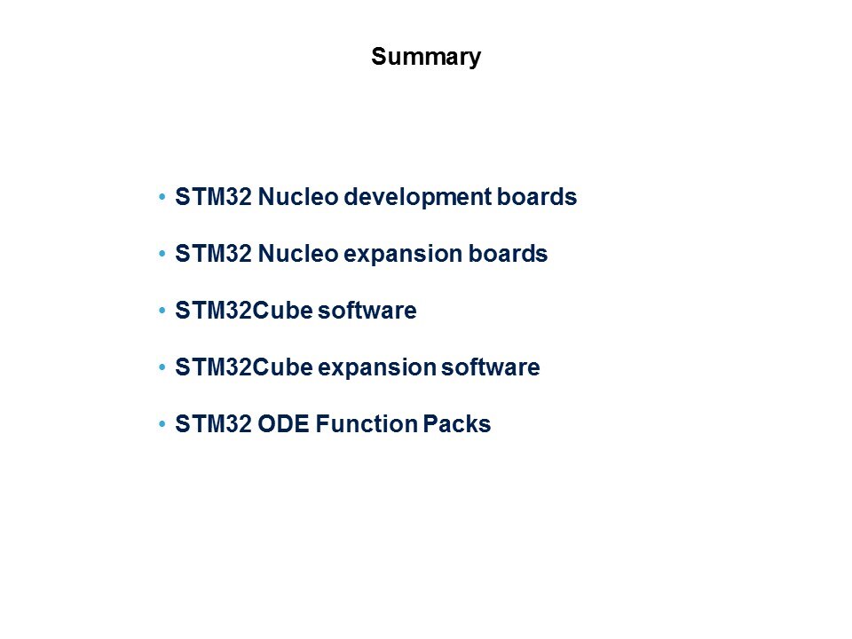 summary