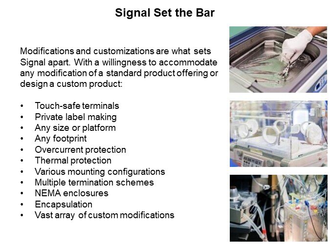 Image of Signal Transformers Medical Safety Transformers for Power Isolation - Signal Set the Bar