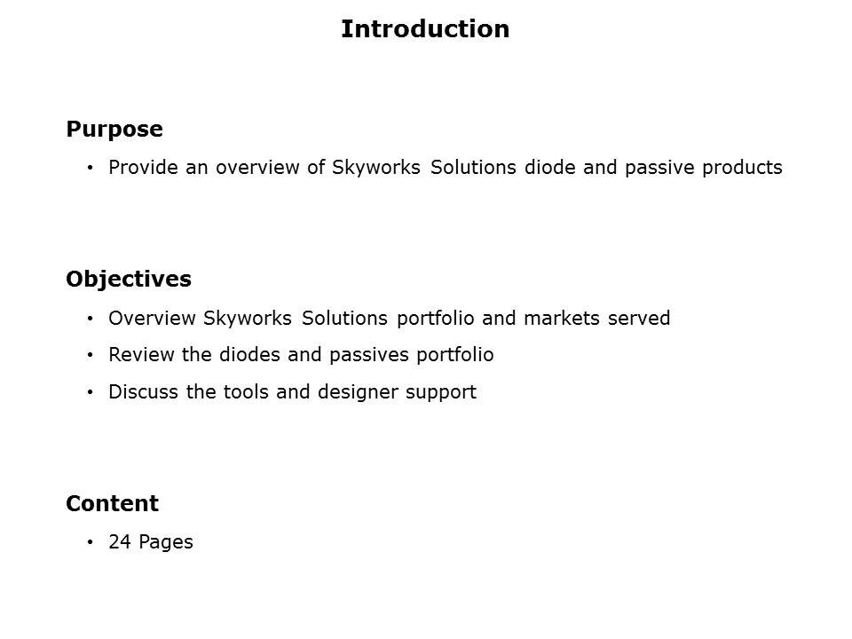 Diodes and Passive Overview Slide 1