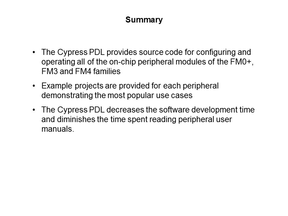 summary