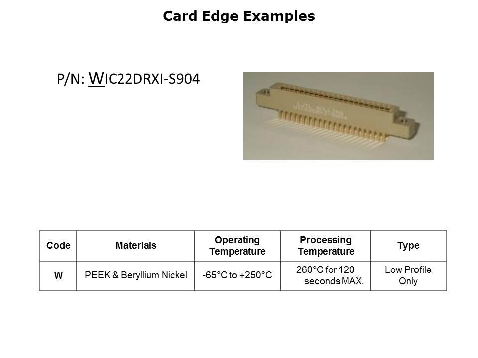 Hi-Temp Connectors Slide 14