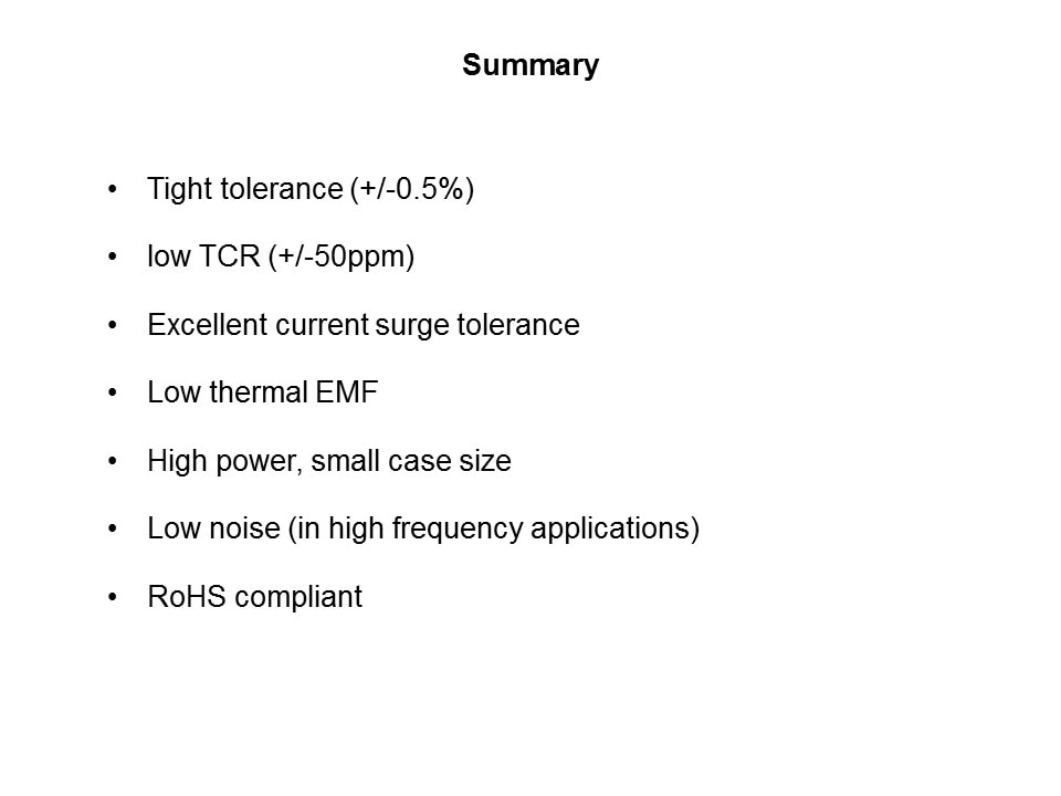 RL Current Sense Resistors Slide 11