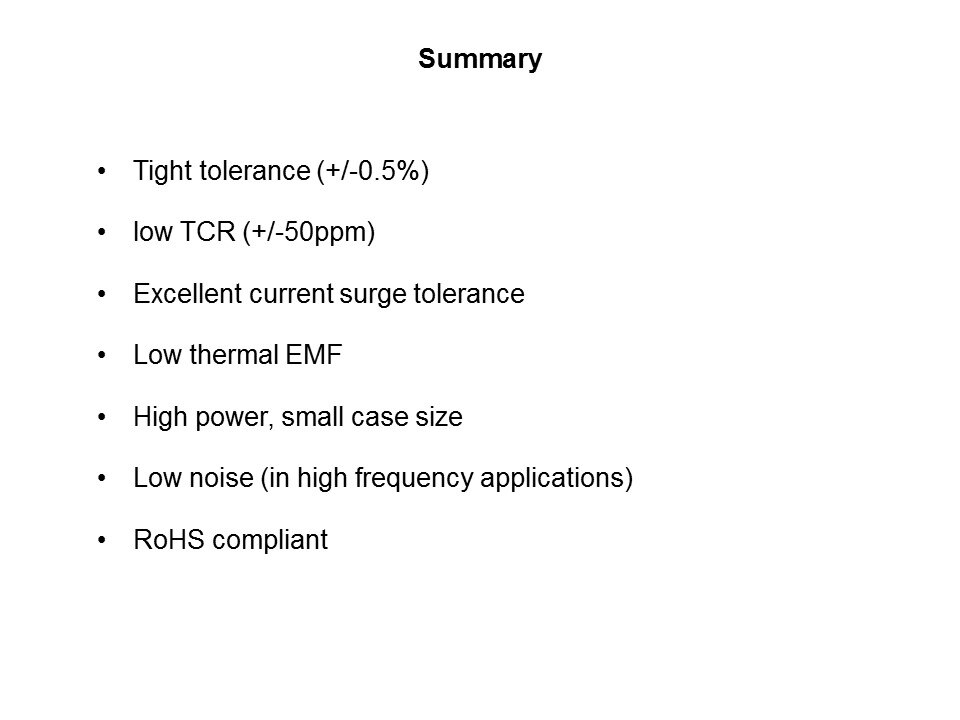 RL Current Sense Resistors Slide 11