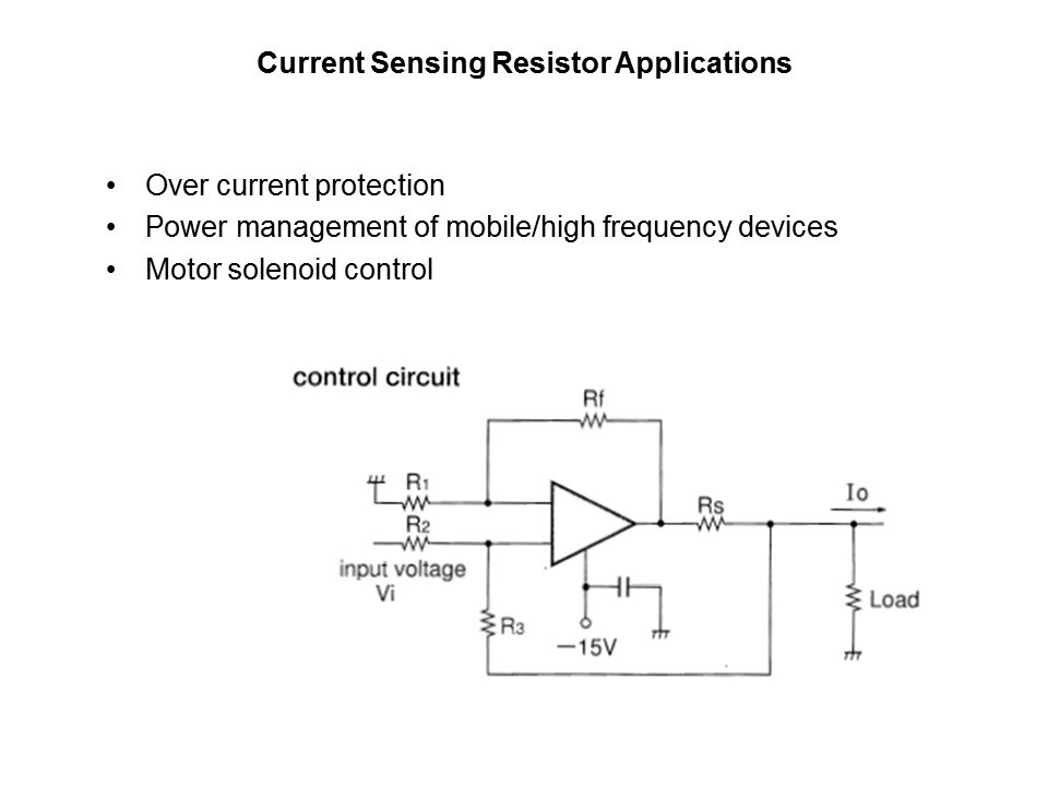 RL Current Sense Resistors Slide 2