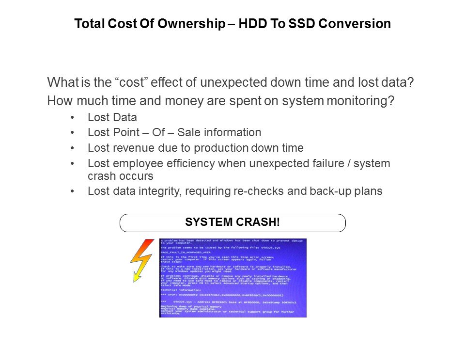 HDD to SSD Migration in Embedded Systems Slide 4