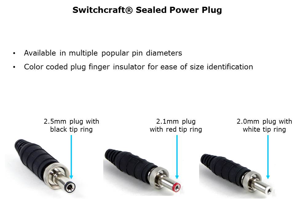 Sealed Power Plugs and Jacks Slide 4