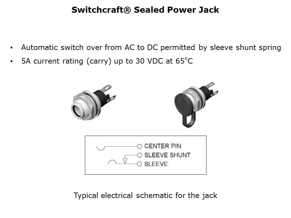 Sealed Power Plugs and Jacks Slide 5