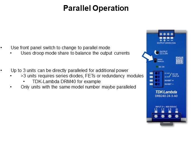 Parallel Operation