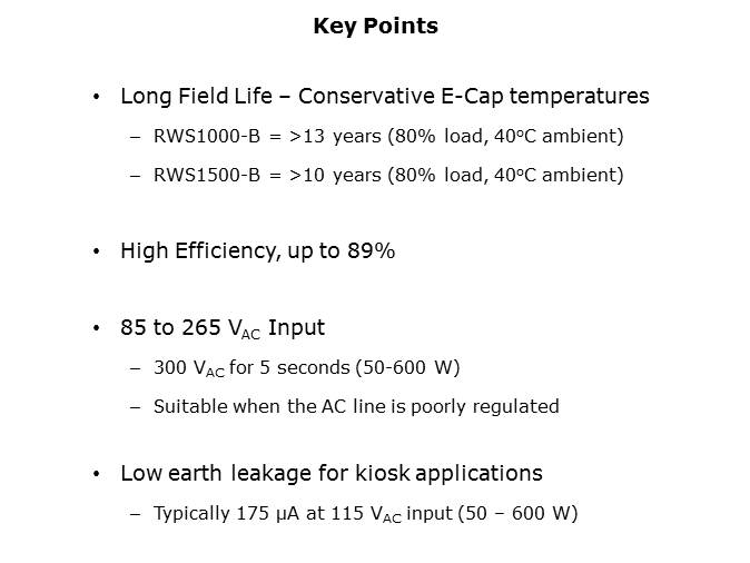 RWS-B Series of General Purpose AC-DC Power Supplies Slide 3