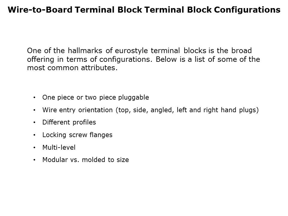 Eurostyle Terminal Blocks Slide 8