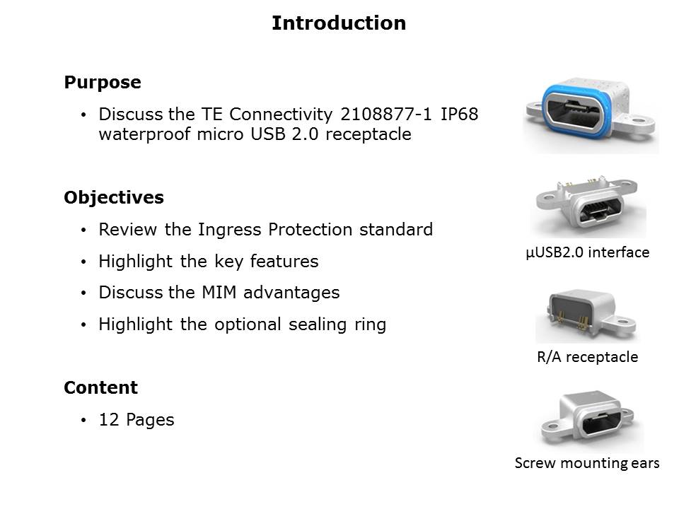 IP68 Micro USB Slide 1