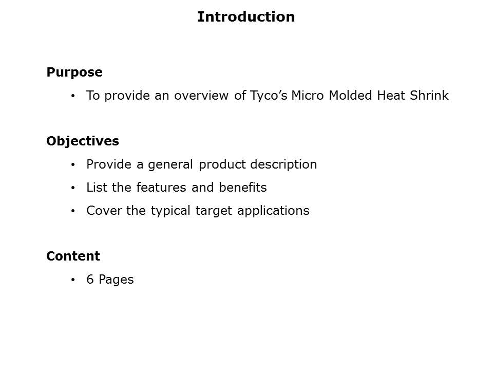 Heat Shrink Micro-Molded Slide 1