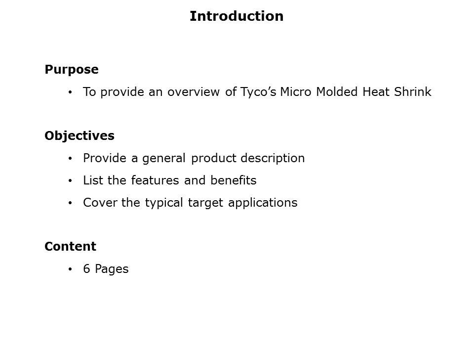 Heat Shrink Micro-Molded Slide 1