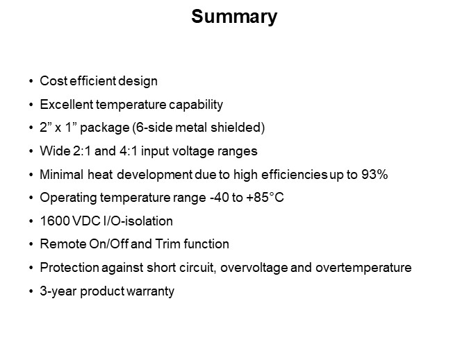 Summary