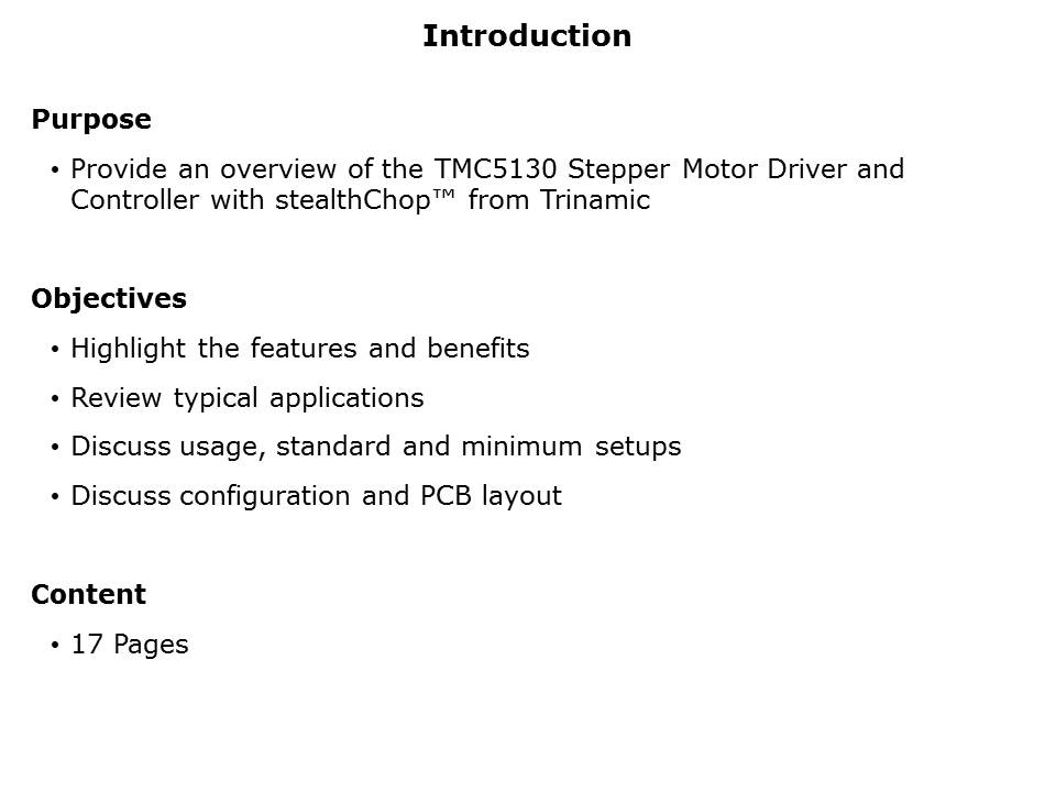 TMC5130 Slide 1