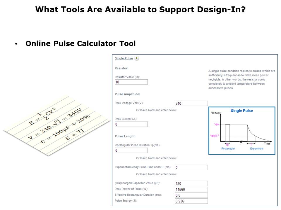 On-Line Input Resistors Slide 14