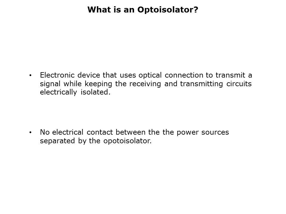 Optoisolators Slide 2