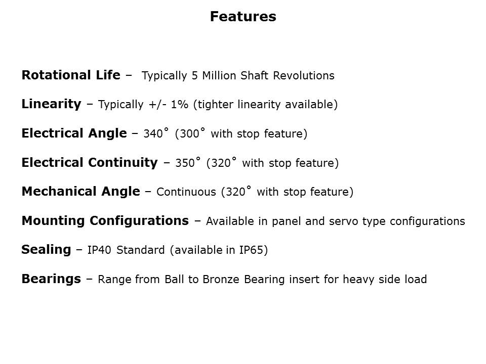 CP Single-Turn Rotary Position Sensor Slide 3